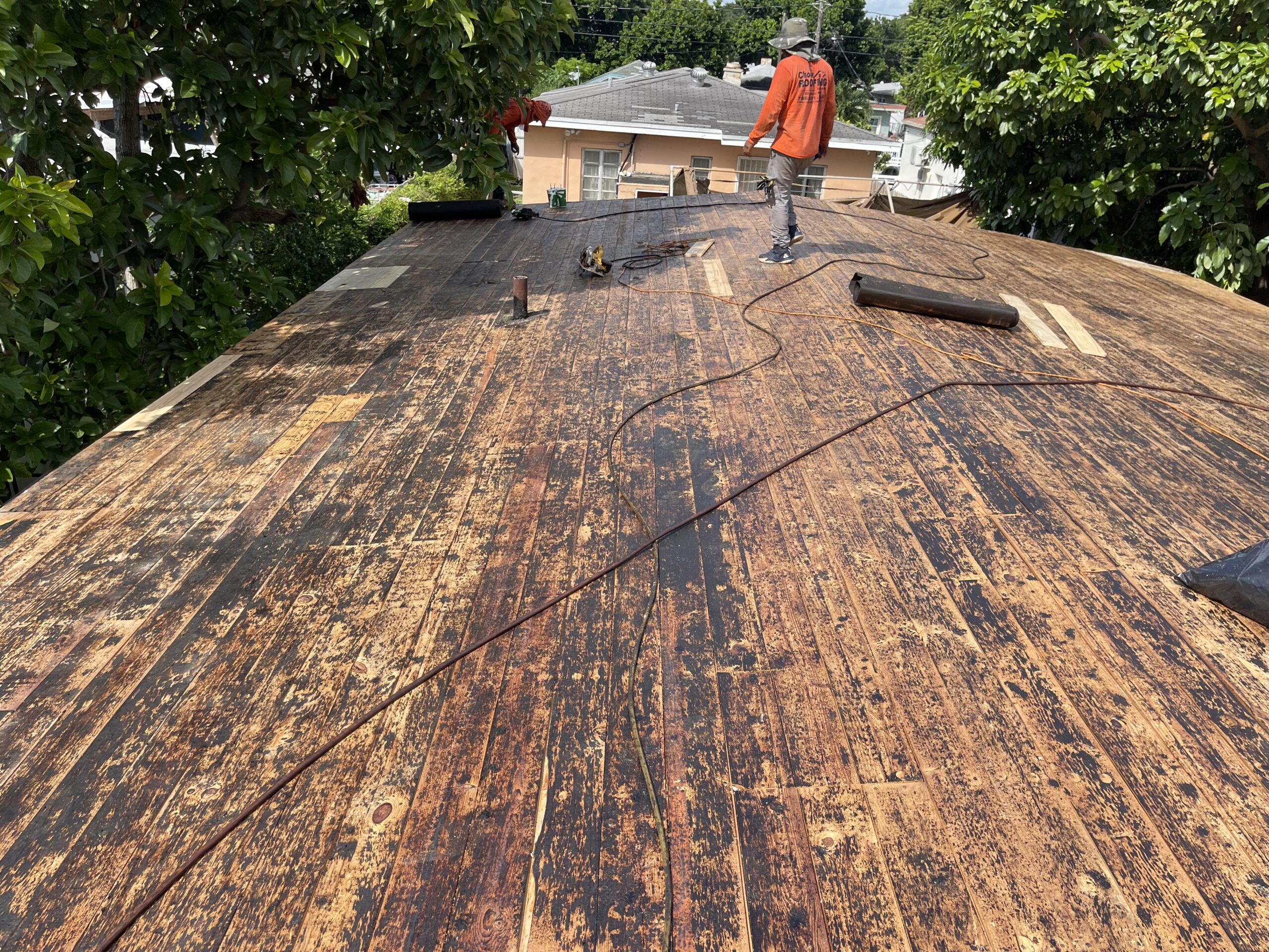 Before Roof Renovation